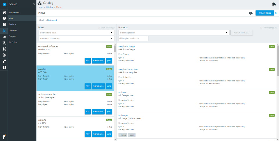 screenshot of Stax Bill